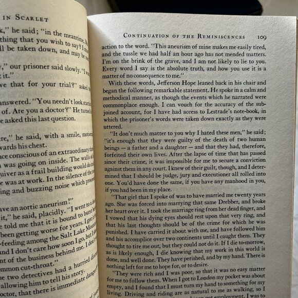 Arthur Conan Doyle Adventures of Sherlock Holmes Heritage Press 1950 w/ Slipcase - Picture 8 of 15